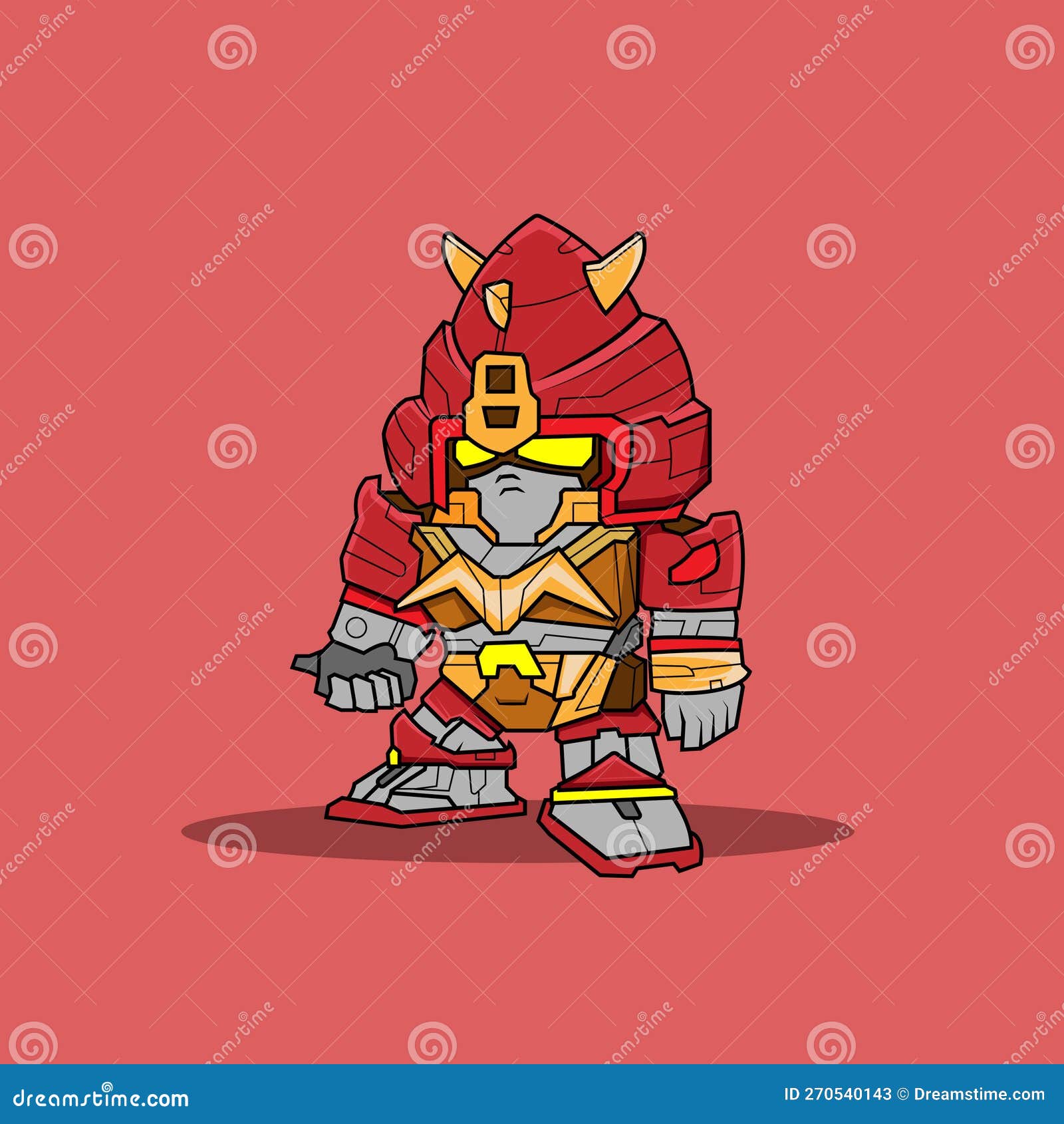 standing cute gundam mecha robotÃÂ sweet kids graphics for t-shirts and toys,   and can use suitable for tshirt,
